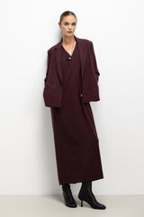 Neve Dress | Burgundy
