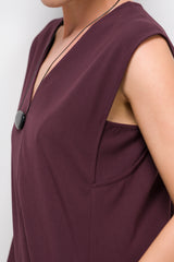 Neve Dress | Burgundy