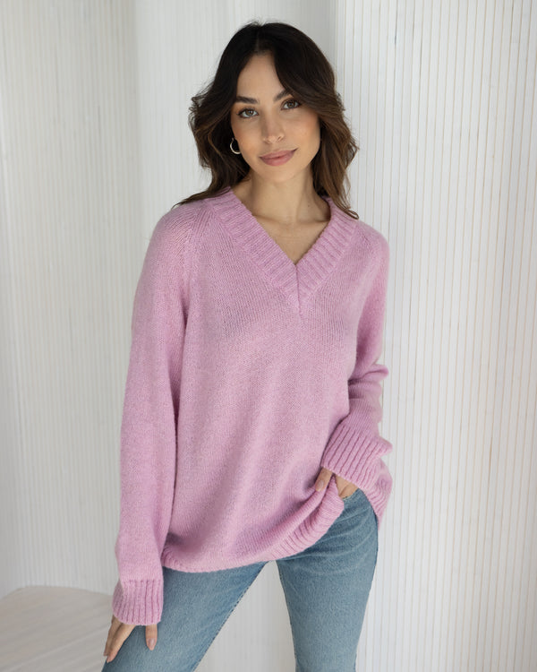 NEW | Addison Sweater | Light Pink
