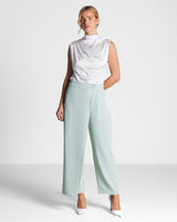 Ophelia Asymmetric Wrap Trousers | Mint