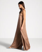 Audrey Satin Jumpsuit | Maple