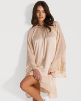 Estelle Ruffle Midi Dress | Cream
