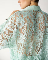 Roxie Lace Shirt | Mint