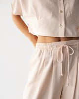 Serena Boxy Shirt | Dusty Pink