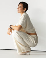 Serena Drawstring Trousers | Ivory