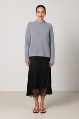 Sienna Sweater | Grey | Alpaca-Wool Blend