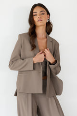 Lana Blazer | Taupe