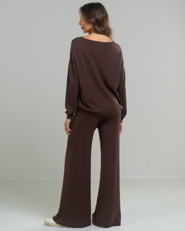 Relaxed Pants | Espresso Brown