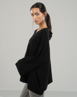 Ribbed Sweater | Black