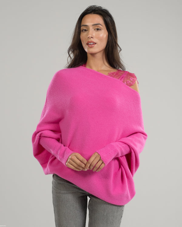 Asymmetric Draped Sweaters – JAKI