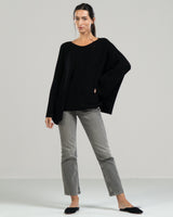 Ribbed Sweater | Black