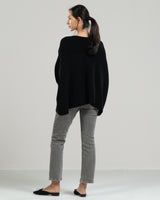 Ribbed Sweater | Black