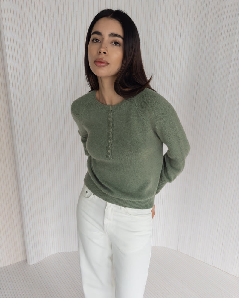 NEW | Esme Sweater | Khaki | Alpaca Blend