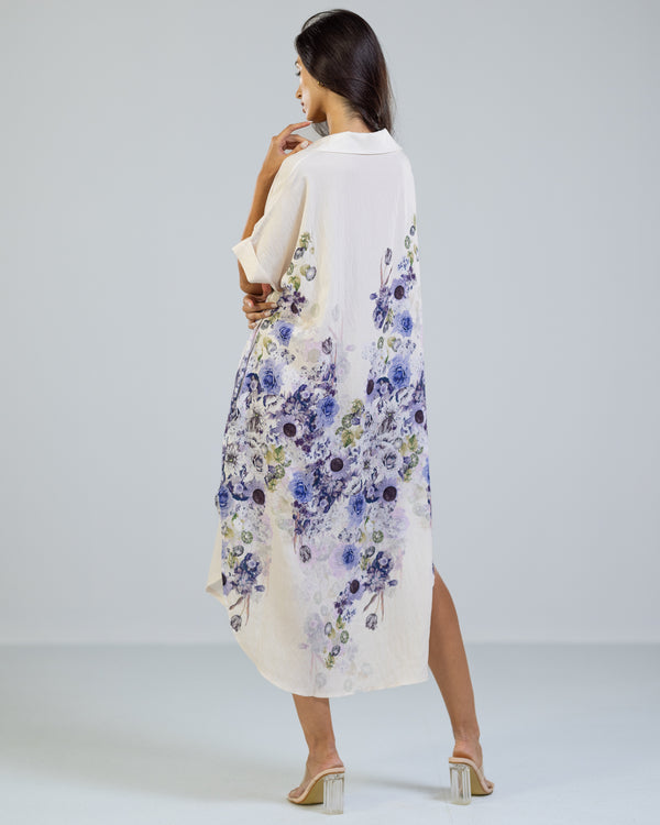 NEW | Beatrice Kaftan Dress | Blue