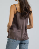 NEW | Bianca Strappy Vest | Espresso Brown