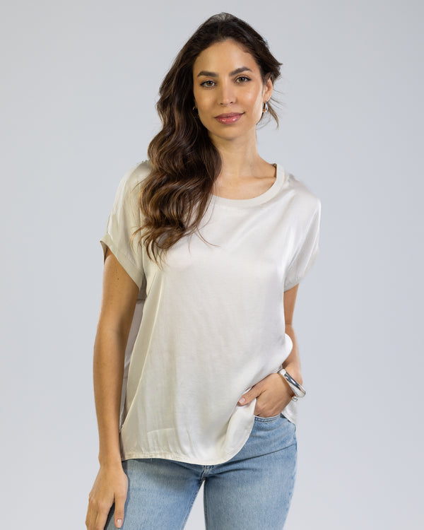 NEW | Luna T-Shirt | Light Beige