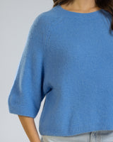 NEW | Erin Sweater | Cornflower Blue | Alpaca Blend