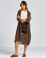 NEW | Jane Open Cardigan | Espresso Brown