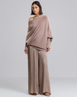 Asymmetric Draped | Mocha