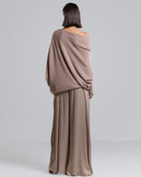 Asymmetric Draped | Mocha