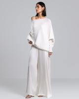 Asymmetric Draped | Ivory