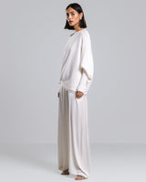 Asymmetric Draped | Ivory