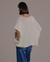 Selene Sweater | Ivory | Mohair Blend