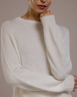 Priscilla Sweater | Ivory | Alpaca Blend