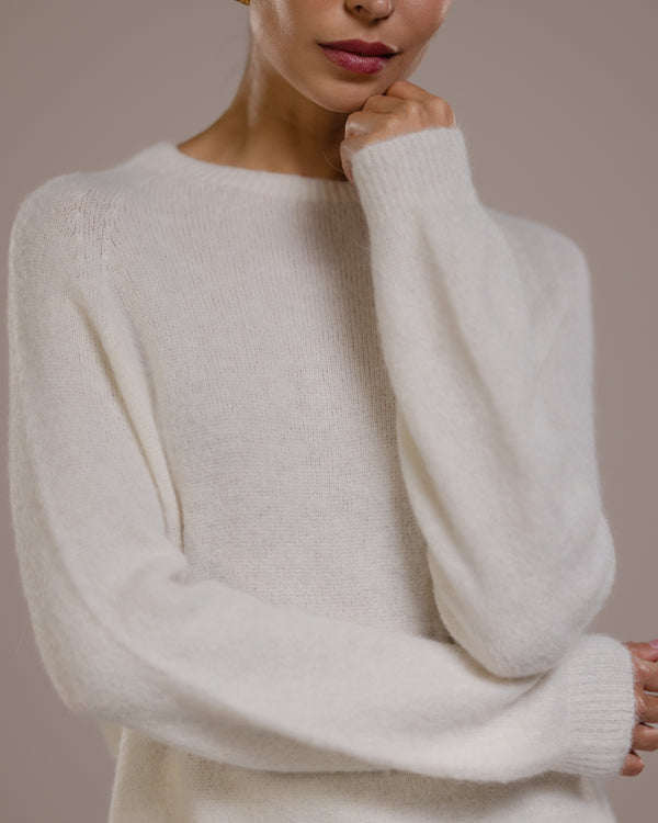 NEW | Priscilla Sweater | Ivory | Alpaca Blend