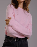 Priscilla Sweater | Light Pink | Alpaca Blend