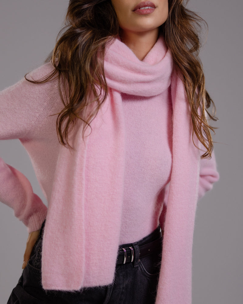 Priscilla Sweater | Light Pink | Alpaca Blend