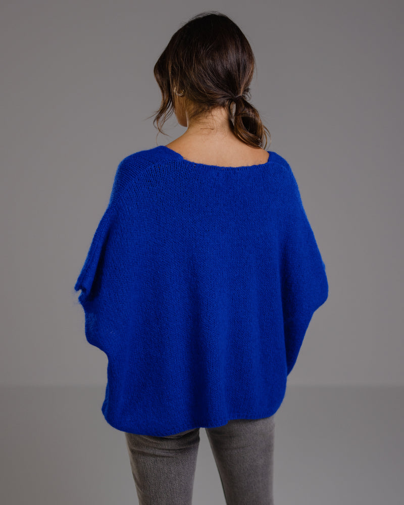 Selene Sweater | Royal Blue | Mohair Blend