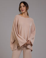 Ribbed Sweater | Dusty Pink