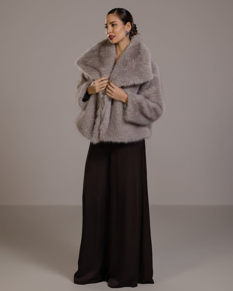 Camille Faux Fur Jacket | Mink