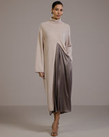 Eva Heavyweight Throw On | Light Beige | Cashmere Blend