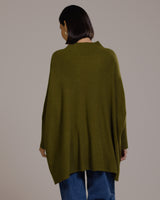 Mariselle Mockneck Sweater | Khaki