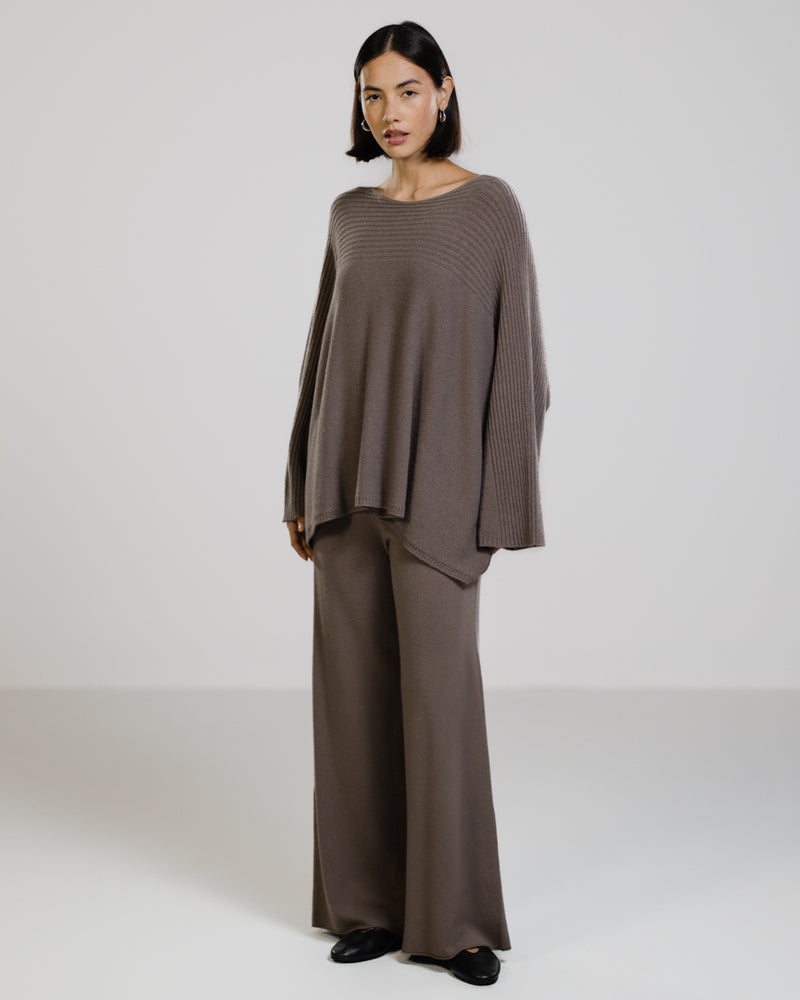 Ribbed Sweater | Mink