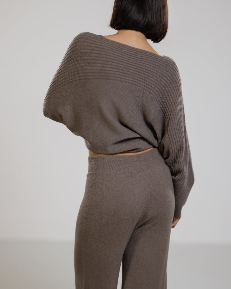 Ribbed Sweater | Mink