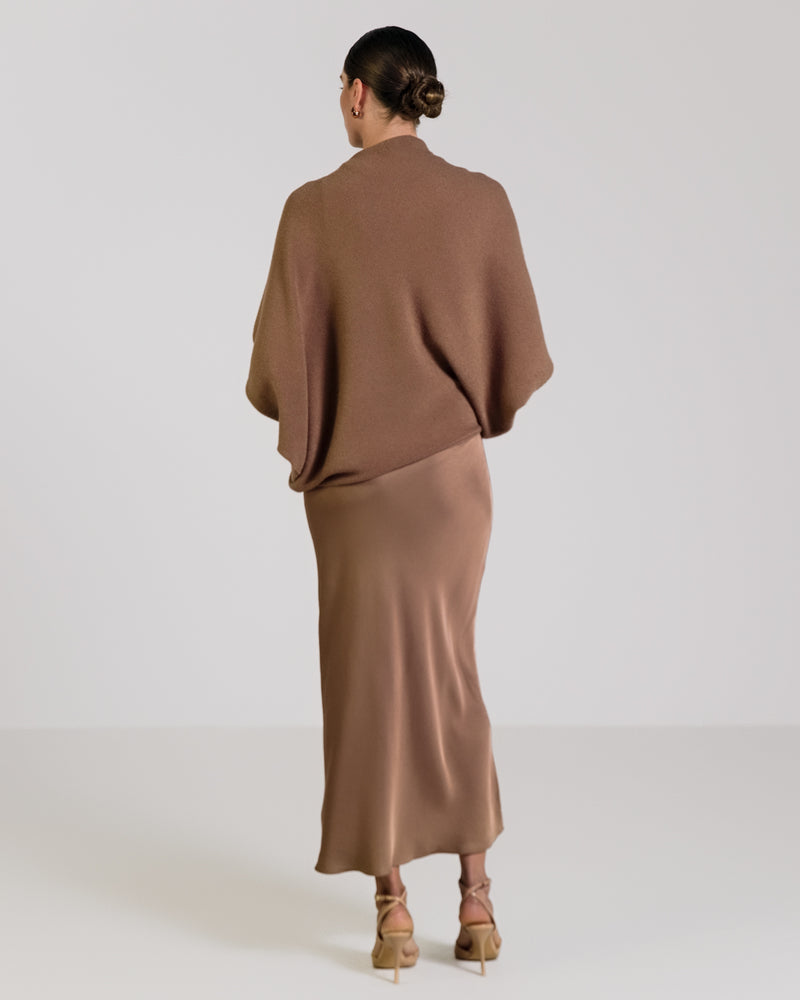 Asymmetric Draped | Maple