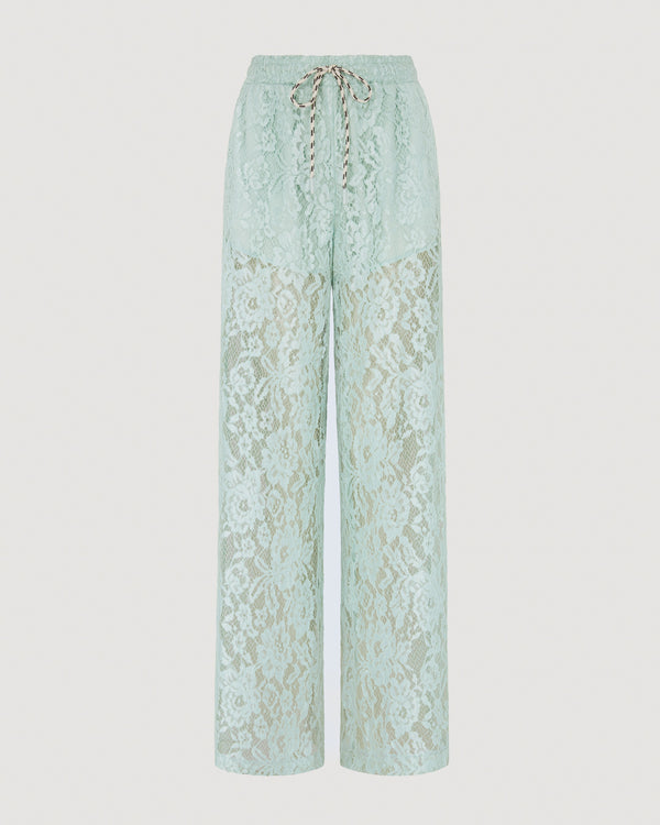 Roxie Lace Trousers | Mint