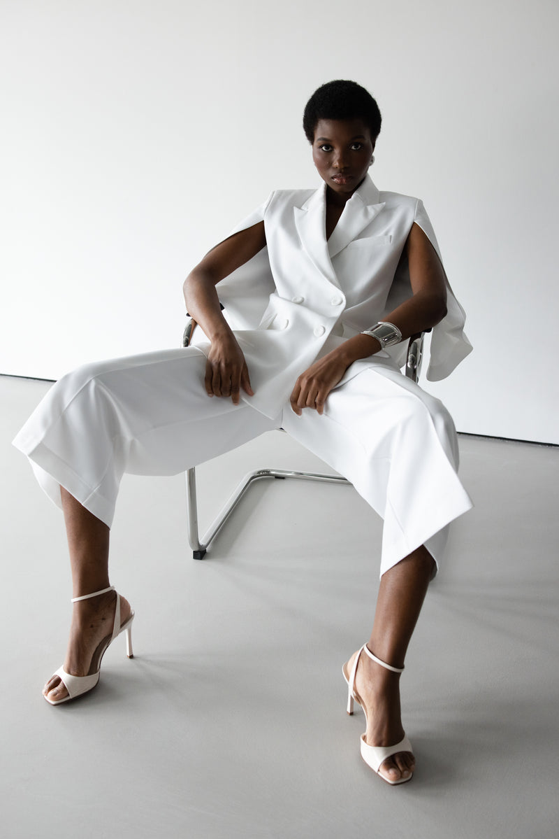 Spencer Tailored Blazer | White