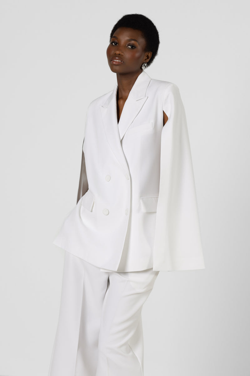 Spencer Tailored Blazer | White