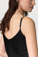 Arabella Lace Trim Vest | Black