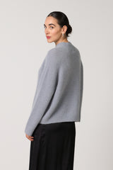 Sienna Sweater | Grey | Alpaca-Wool Blend