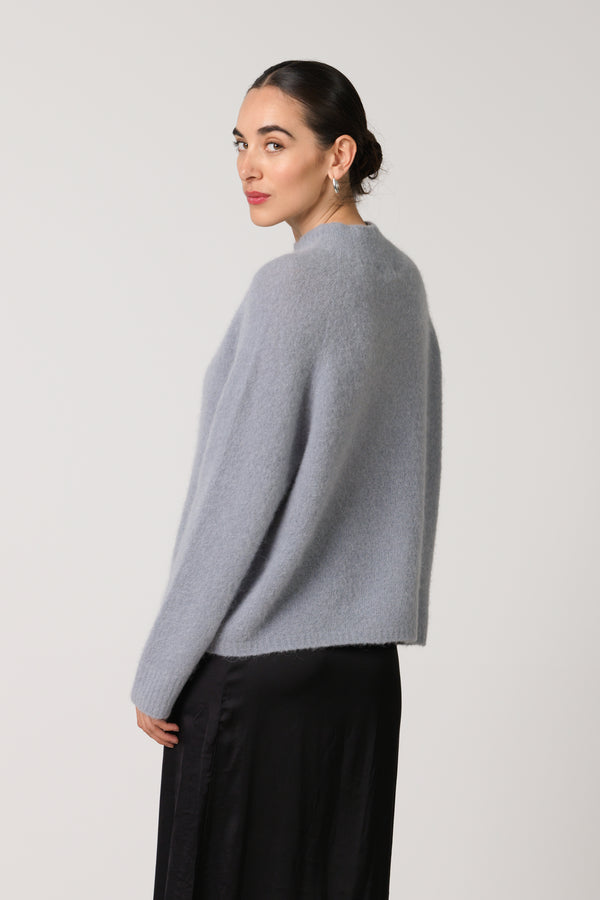 Sienna Sweater | Grey | Alpaca-Wool Blend