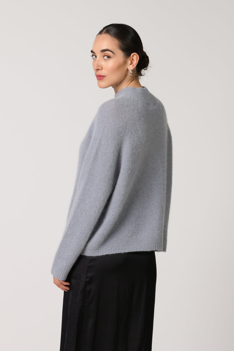 Sienna Sweater | Grey | Alpaca-Wool Blend