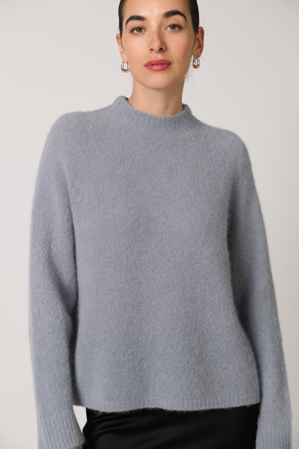 Sienna Sweater | Grey | Alpaca-Wool Blend