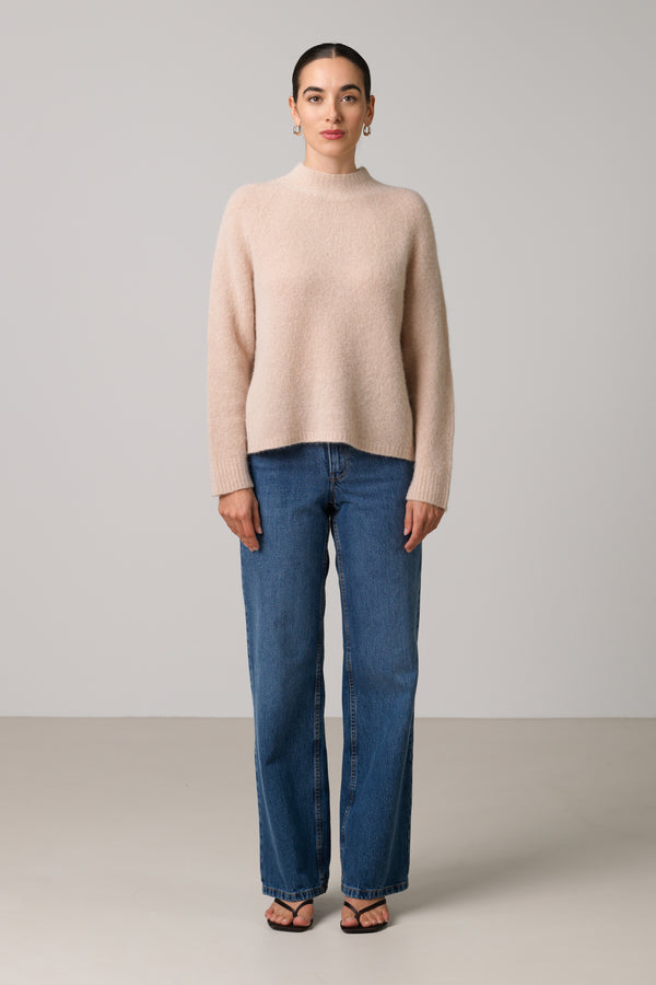 Sienna Sweater | Beige | Alpaca-Wool Blend