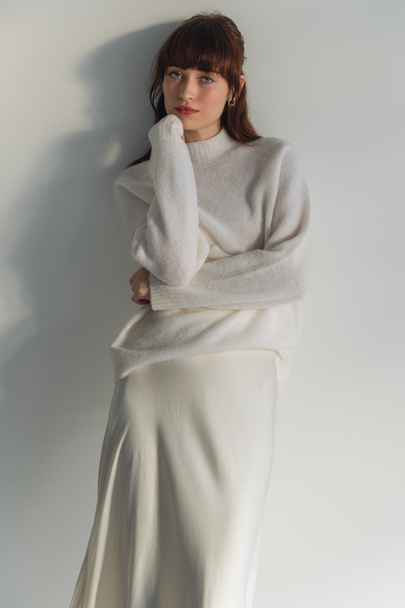 Sienna Sweater | Cream | Alpaca-Wool Blend