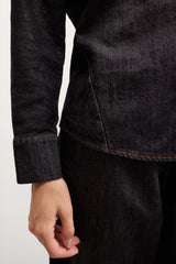 Aspen Button Up Shirt | Dark Denim